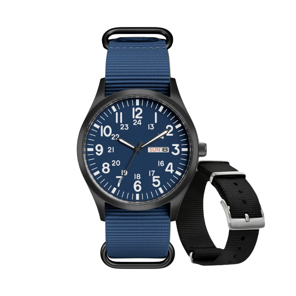 NORDHORNE SENTINEL VERDANT - (WATCH + EXTRA STRAP)