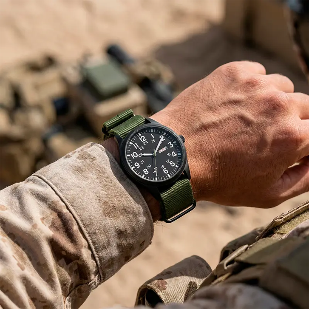 NORDHORNE SENTINEL VERDANT - (WATCH + EXTRA STRAP)