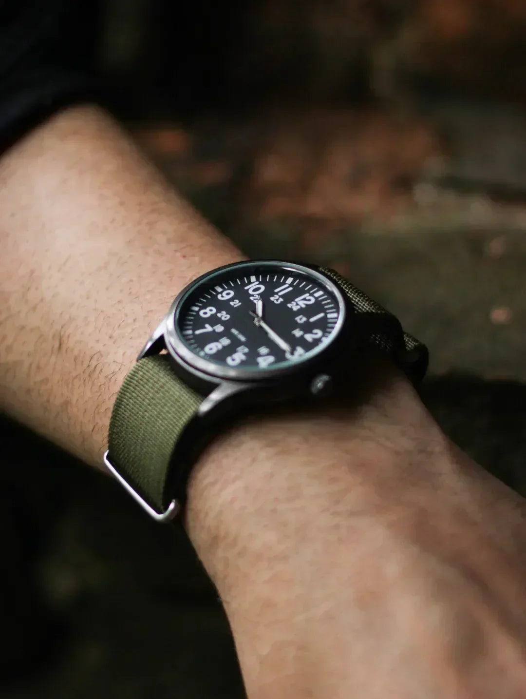 NORDHORNE SENTINEL BLACKOUT - (WATCH + EXTRA STRAP)