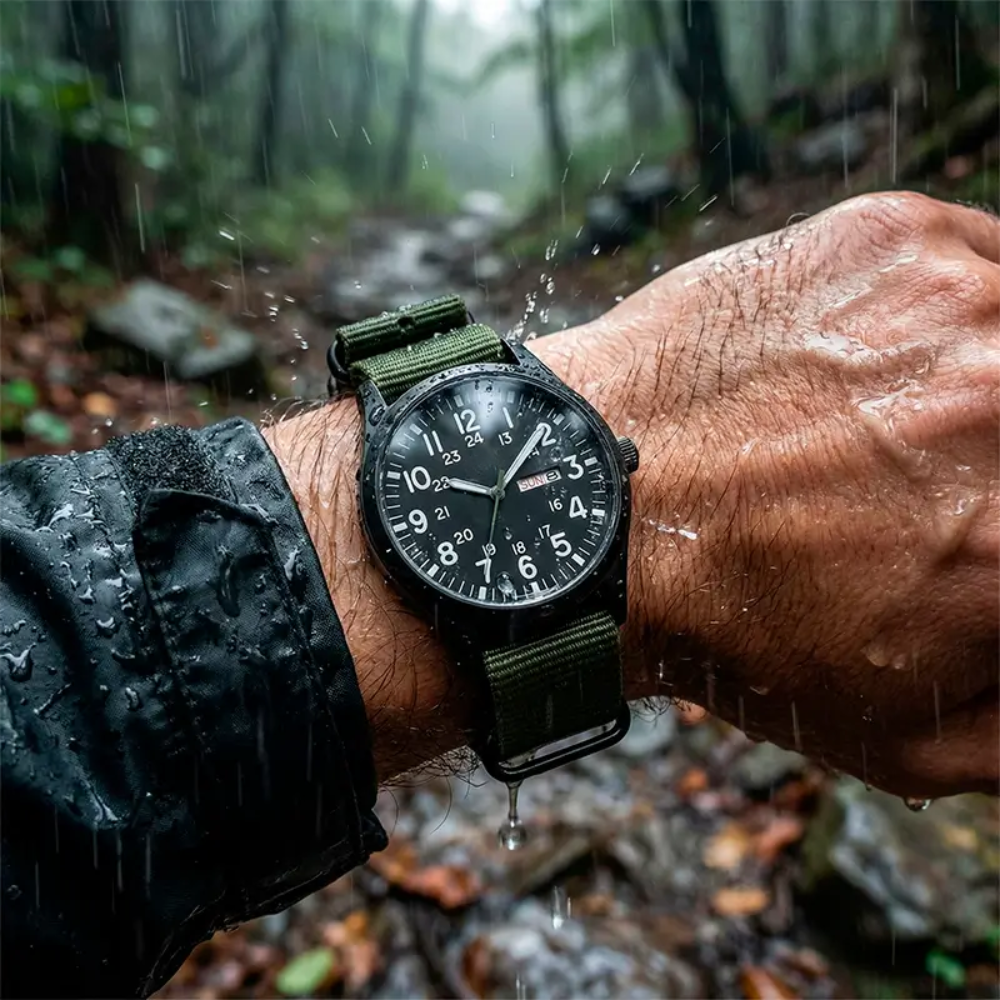 NORDHORNE SENTINEL VERDANT - (WATCH + EXTRA STRAP)